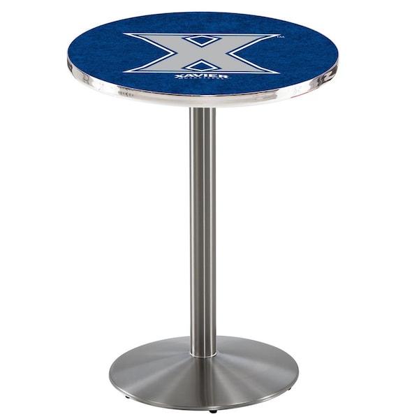 42" Stainless Steel Xavier Pub Table
